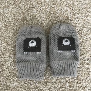 North face baby mittens